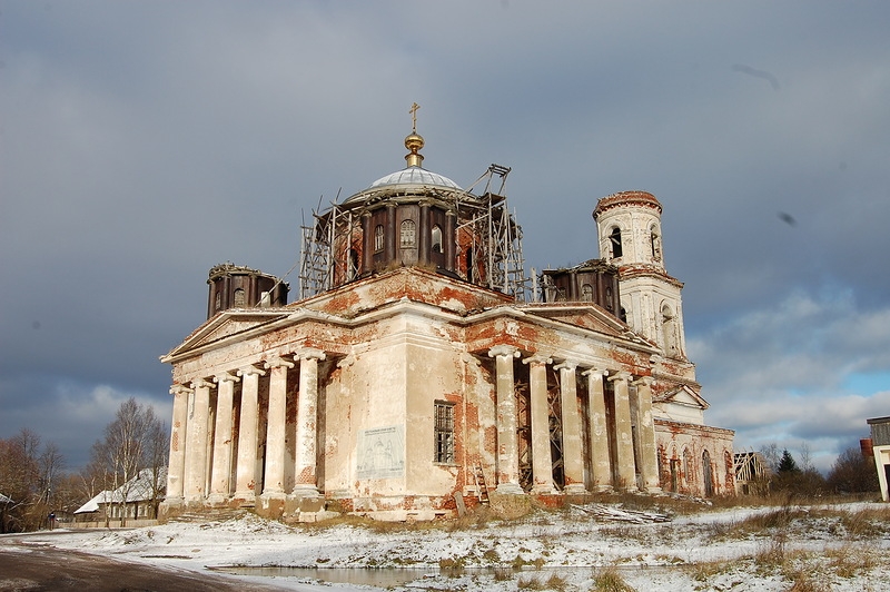 Козловский собор с восстановленным куполом. 2012 г. 